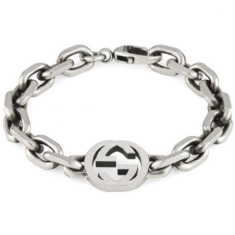 gucci grip silver|gucci silver jewellery.